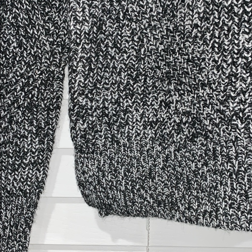 a new day, Black/White Knit Sweater - S (NWT) - Picture 2 of 3